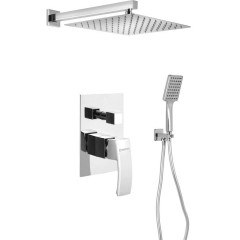 SAPHO - GINKO podomítkový sprchový set s pákovou baterií, 2 výstupy, chrom 1101-42-23