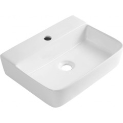 AQUALINE - CRISTY keramické umyvadlo 45x34cm, bílá NP381