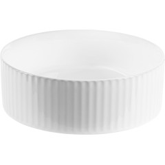 INVENA - Umyvadlo na desku GLAMOUR TREND 36cm bílá CE-63-001-C