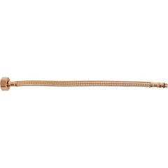 SAPHO - Flexibilní nerezová hadice M10x3/8", 35cm, zlato 33415