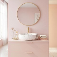 REA - Umyvadlo na desku Linda Lava 48,5x34 REA-U8695