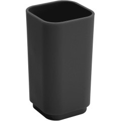 Gedy - SEVENTY sklenka na postavení, černá mat 639814