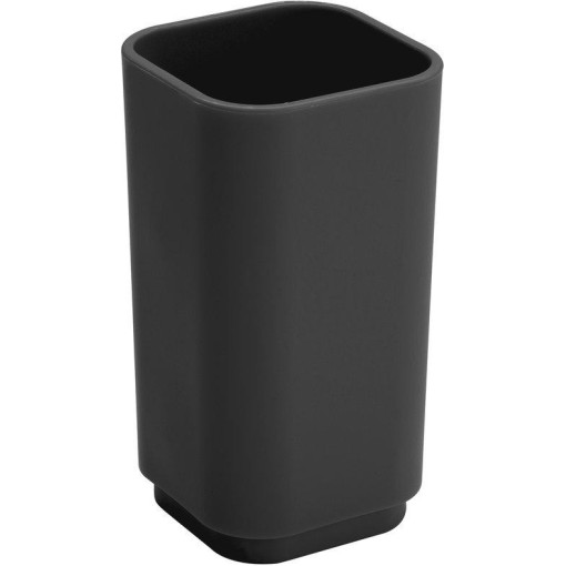 Gedy - SEVENTY sklenka na postavení, černá mat 639814