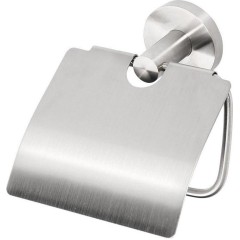 SAPHO - X-STEEL držák toaletního papíru s krytem, nerez mat XS701