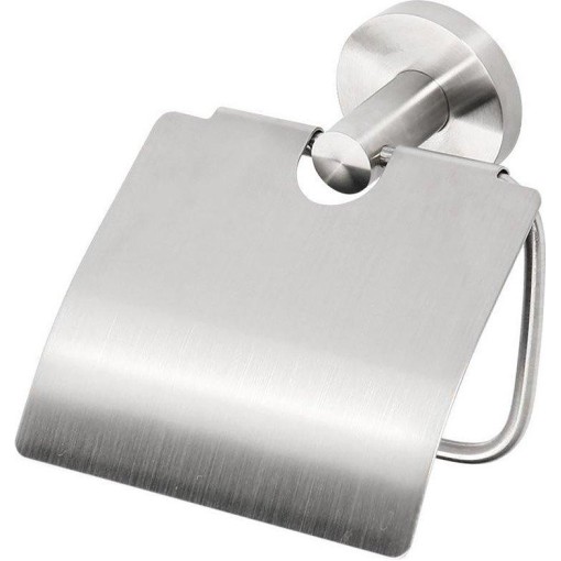 SAPHO - X-STEEL držák toaletního papíru s krytem, nerez mat XS701