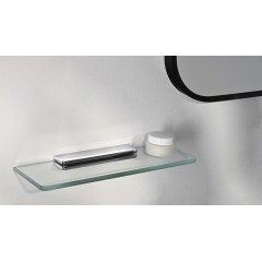 SAPHO - Polička 300x100x8, čiré sklo 23479