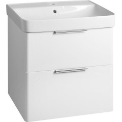 AQUALINE - DENEB umyvadlová skříňka 56,5x55x43,5cm, bílá mat DN260