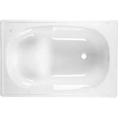 AQUALINE - Sedací smaltovaná vana 105x65cm, bílá (V105x70)