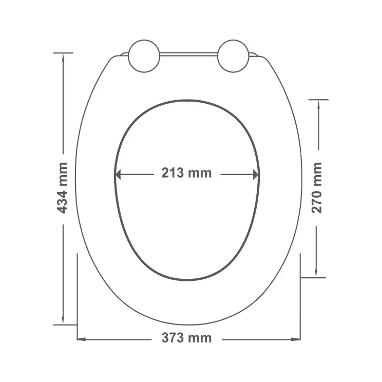 Wc sedátko se zpomalovacím mechanismemAWD Interior MDF Ořech 1065