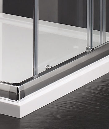 MASTER R34 Chrom Sprchová zástěna obdélníková 120x90cm