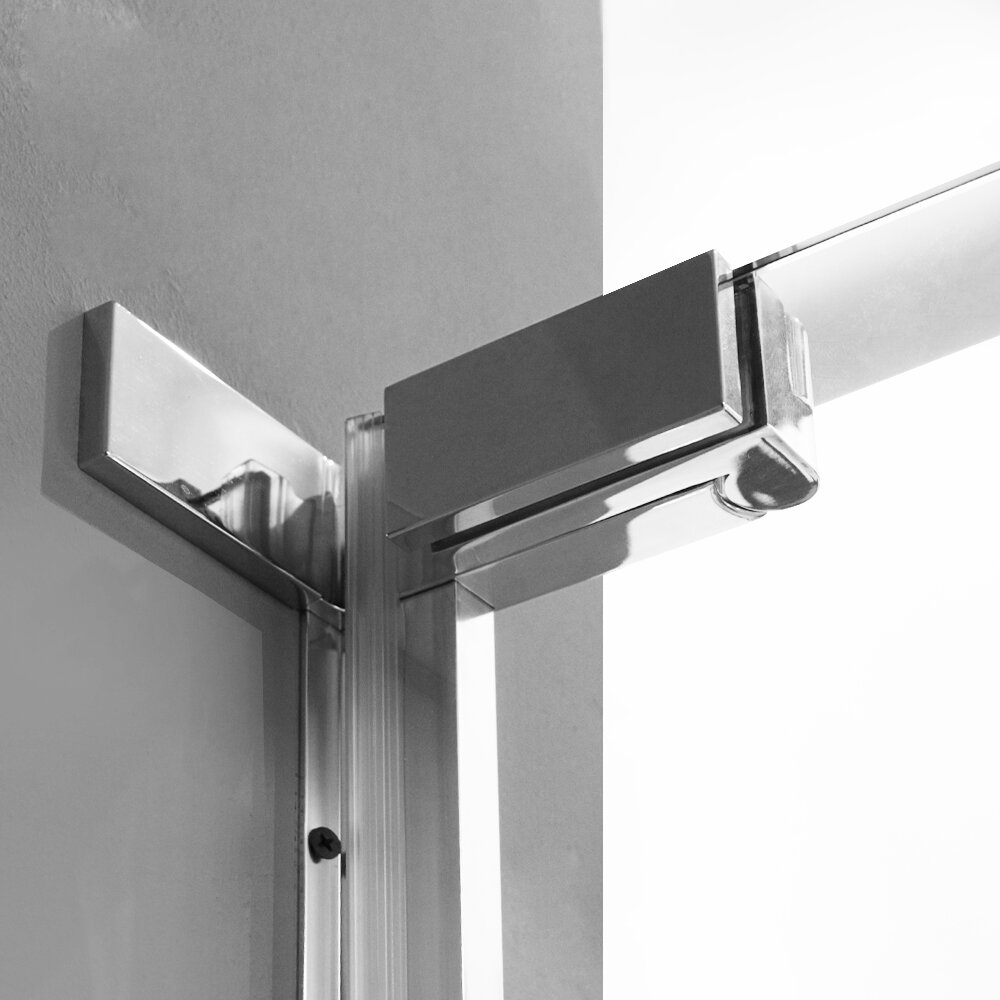 PARTY A1 90 cm CHROM Sprchová zástěna čiré sklo 8mm