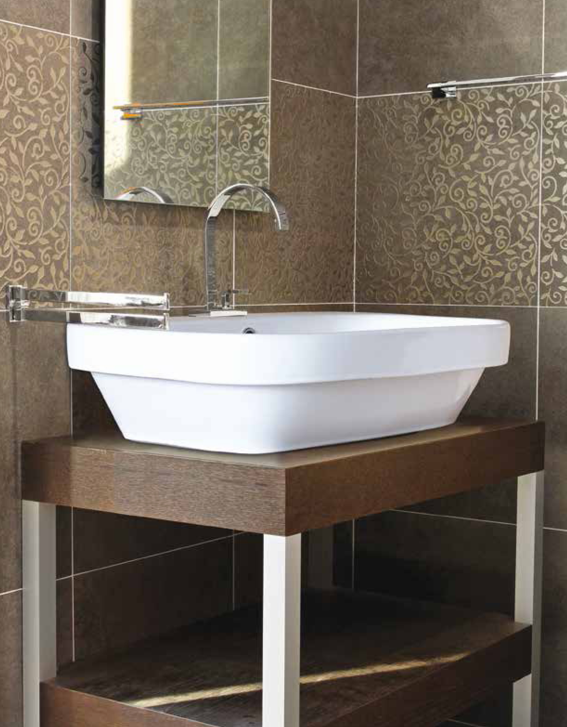 GRACE keramické umyvadlo 60×46,5×16 cm