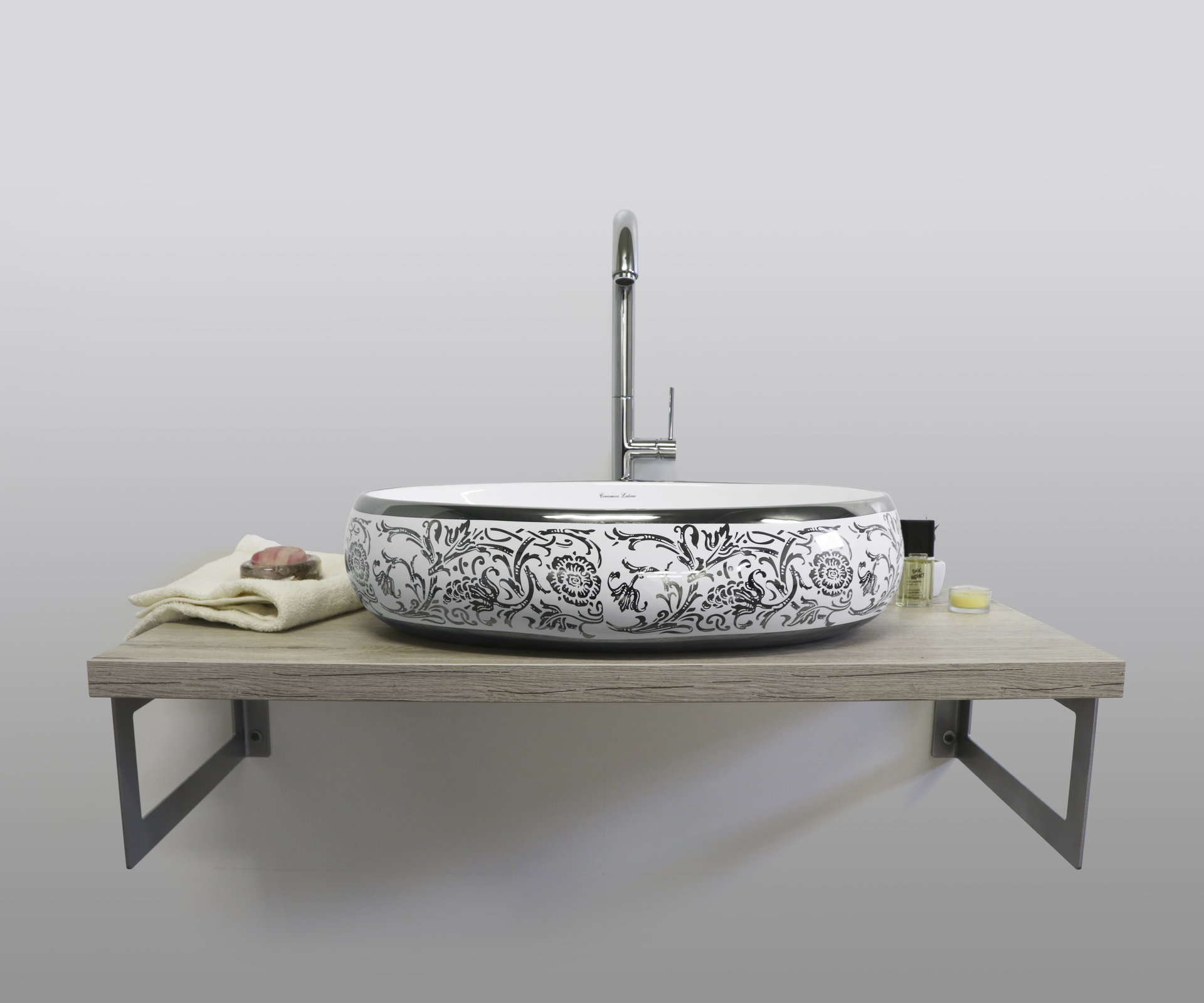 DESIREE keramické umyvadlo 60x40x15 cm