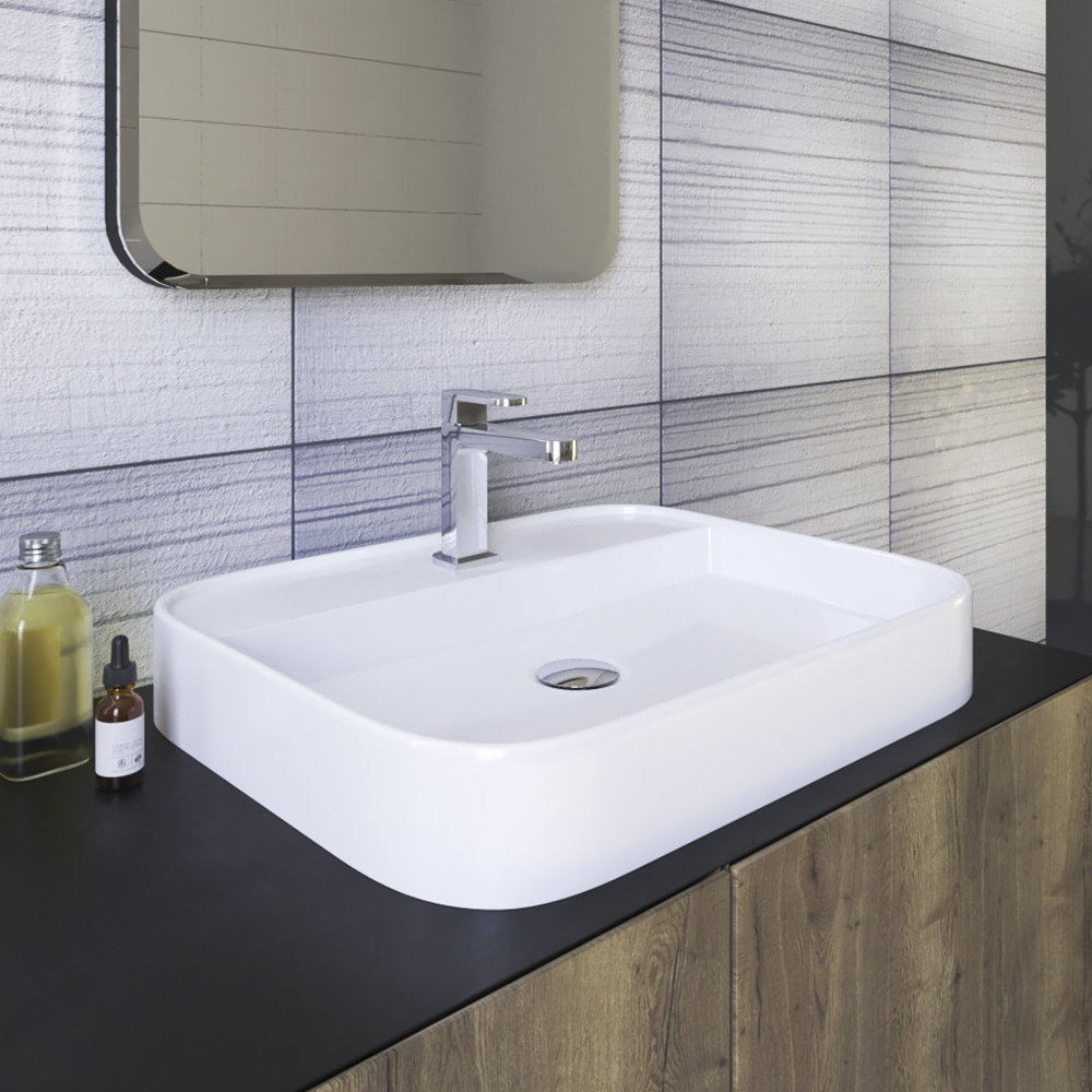 ELEMENT 55 keramické umyvadlo 55x45x11cm