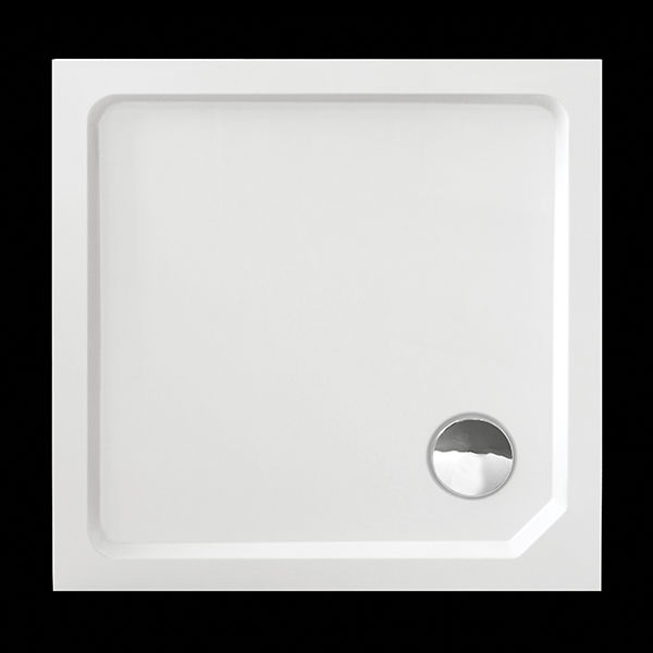 SMC MAXI 90x90cm sprchová vanička z tvrzeného polymeru čtvercová
