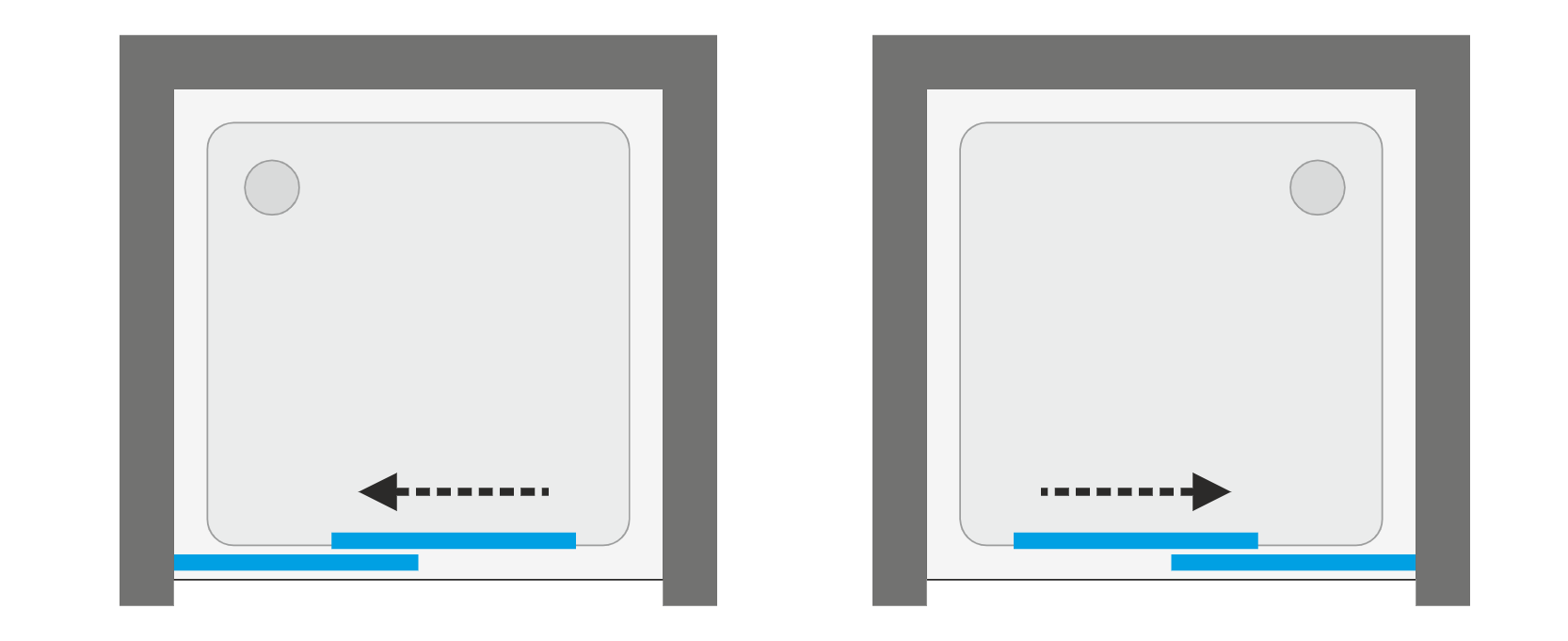 X-FAKTOR B2 110 posuvné sprchové dveře 108-111 cm - ability-dvere