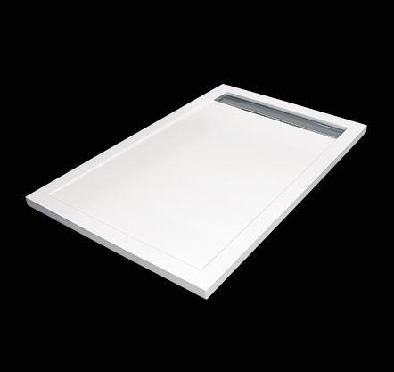 LEVEL 120x80 sprchová vanička z litého mramoru obdélníková