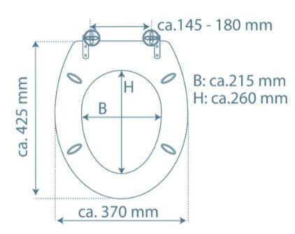 WC sedátko BAMBUS se zpomalovacím mechanismem SOFT-CLOSE 81101