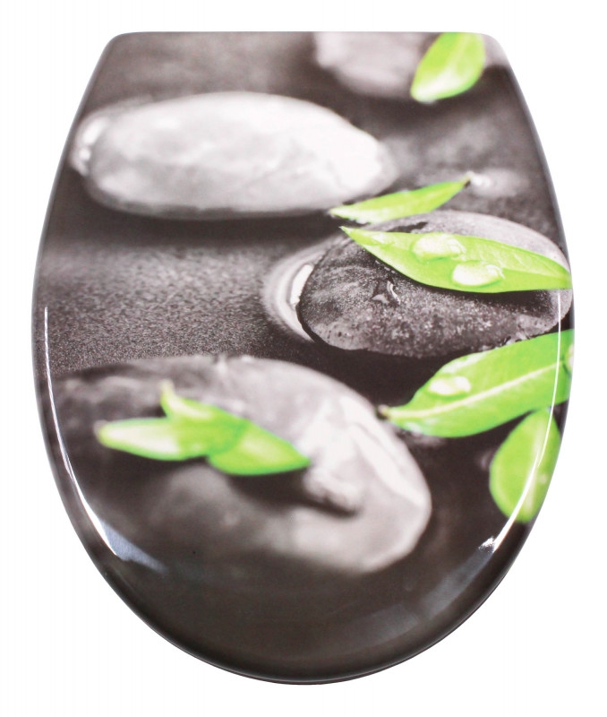 Duroplastové sedátko se zpomalovacím mechanismem SOFT-CLOSE Kámen