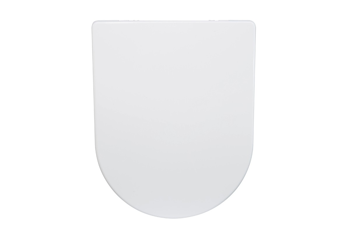 WC sedátko se zpomalovacím mechanismem Gabineto – bílá lesklá – 35,9x5x46,4 cm