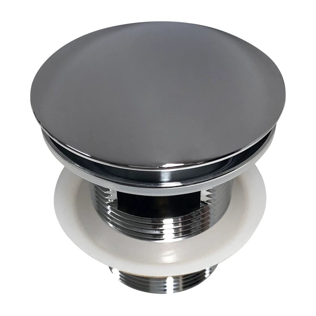 Vanová výpusť - 6/4 " - click-clack s přepadem - chrom