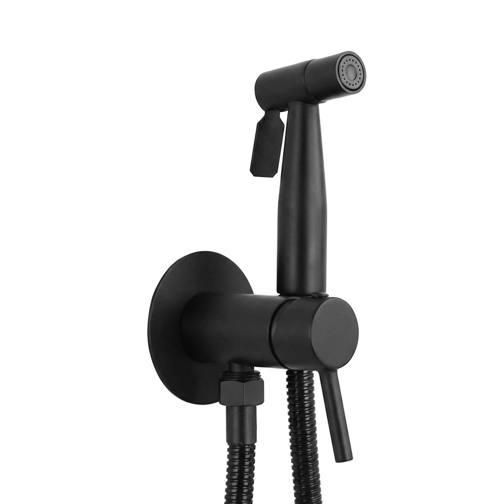 Bidetová podomítková baterie Tiziana - černá matná