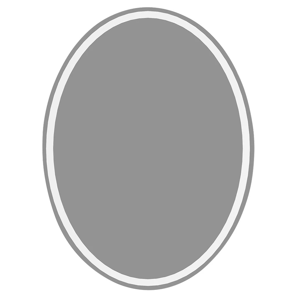 Koupelnové LED zrcadlo Cielo – 60×80 cm