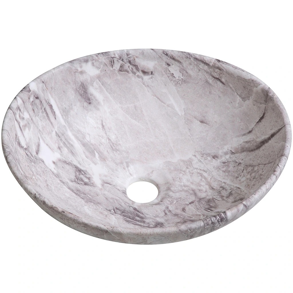 Umyvadlo keramické Marbelo – na desku – mramor – 41×33 cm