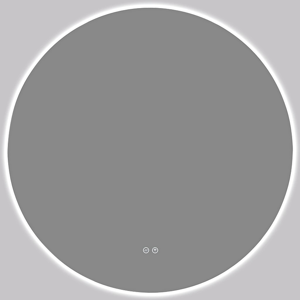 Koupelnové LED zrcadlo Verido - Ø 90 cm