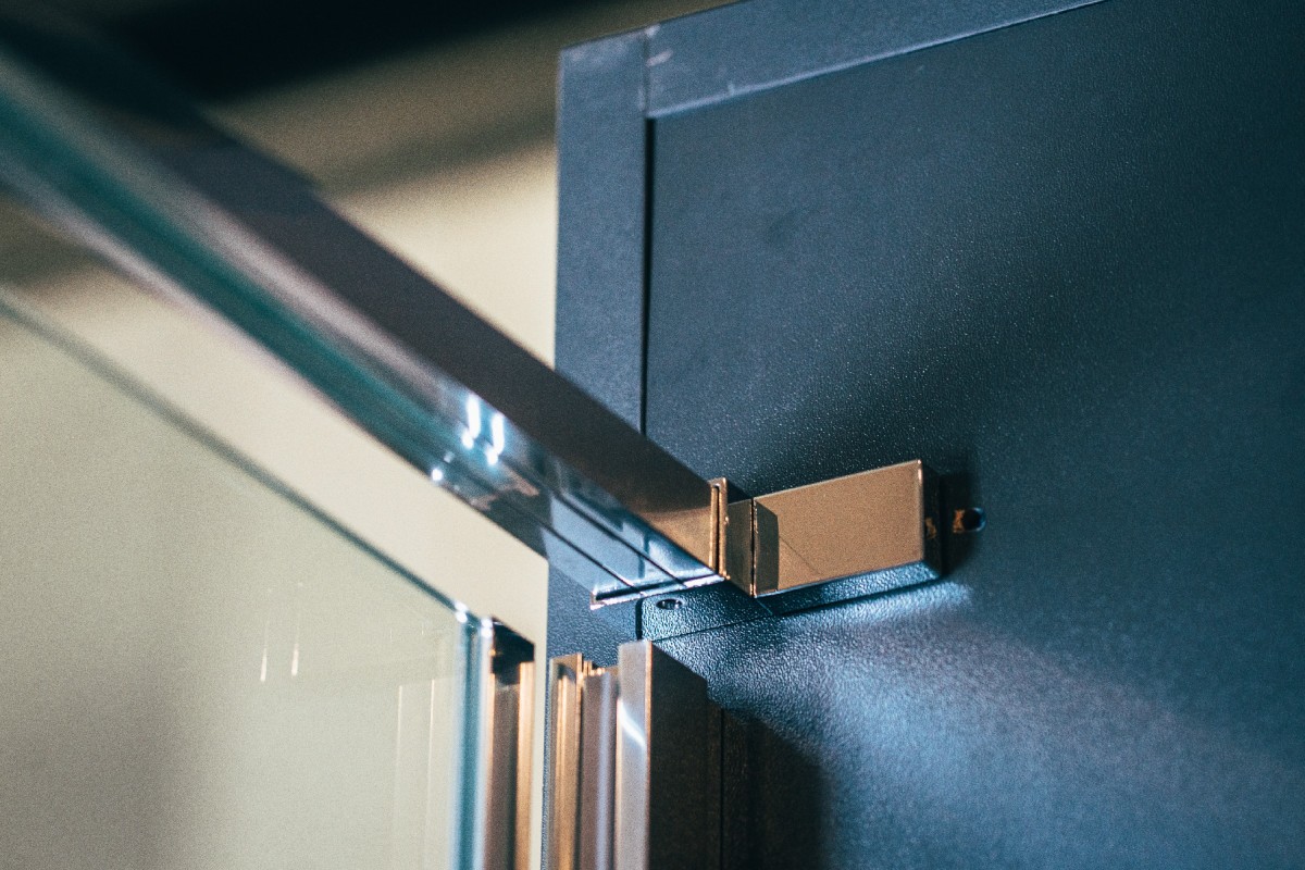 Sprchové dveře otevírací jednokřídlé Tadao 800, chrom, čiré sklo