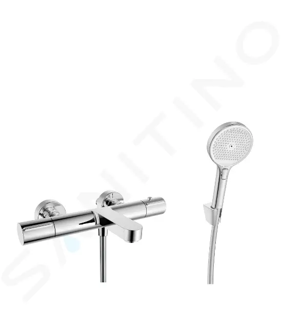 kielle Termostatická vanová baterie s příslušenstvím, chrom 10302SNT30