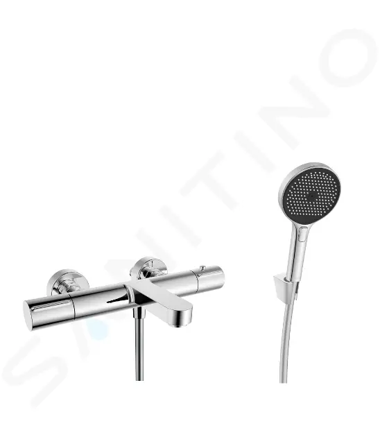 kielle Termostatická vanová baterie s příslušenstvím, chrom 10302SNT20