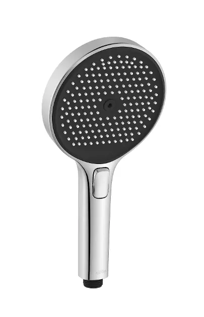 kielle Sprchová hlavice 130, 3 proudy, EcoSpare, chrom/černá 20402010E