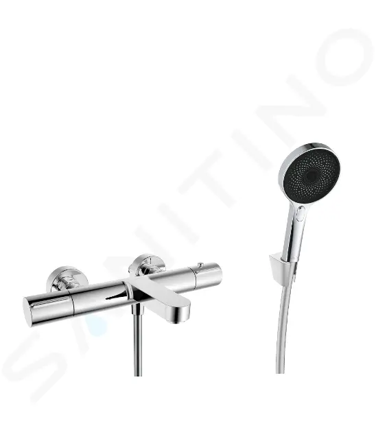 kielle Termostatická vanová baterie s příslušenstvím, chrom 10302SNT10
