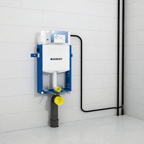 GEBERIT KOMBIFIX ECO, nádržka UP 320 bez tlačítka + WC CERSANIT DELFI + SEDÁTKO 110.302.00.5 DE1 (obrázek 11)