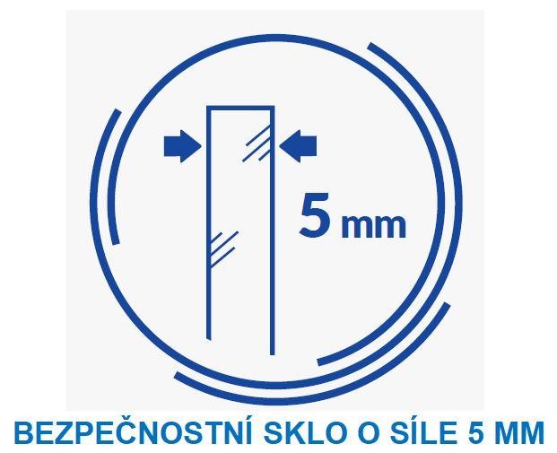 CERSANIT – PARAVAN K VANĚ EASY NEW DVOUDÍLNÝ 140X115cm S301-290