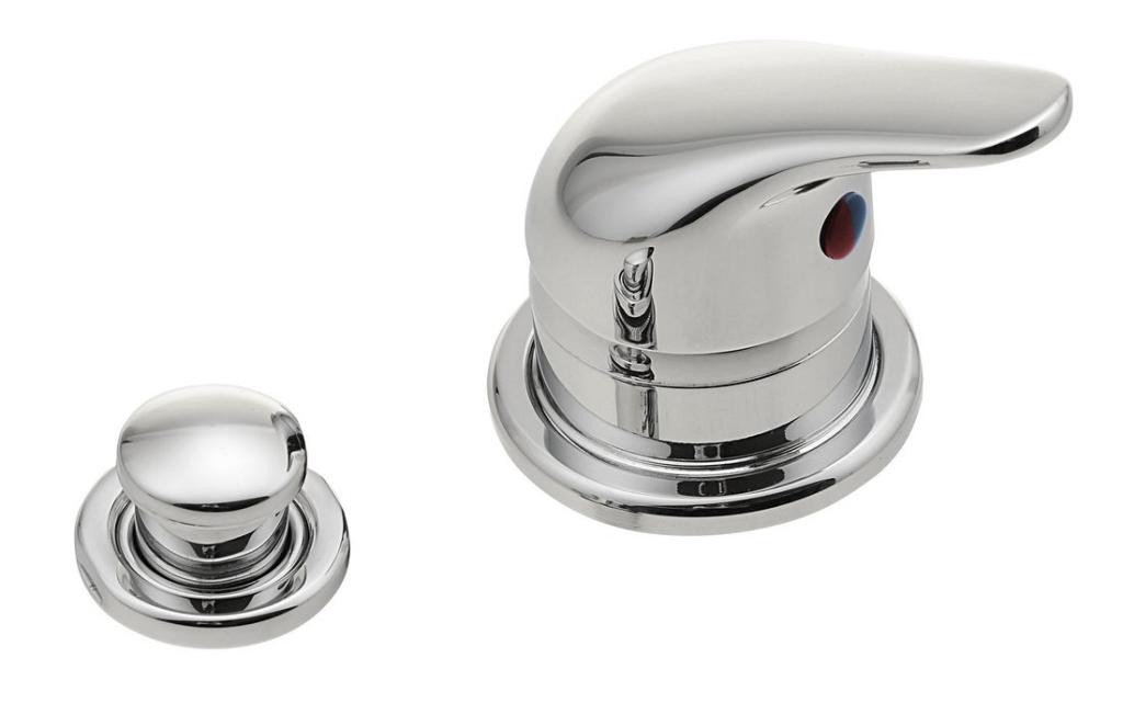 SAPHO – Přepínač na okraj vany, chrom TDT