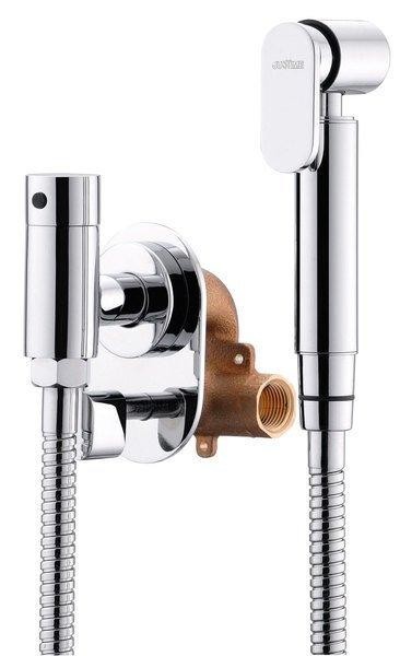 SAPHO – Ventil pro bidetové spršky, s hadicí 120cm, chrom JS121