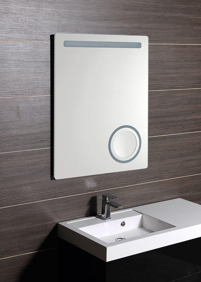 SAPHO – ASTRO zrcadlo s LED osvětlením 60x80cm, kosmetické zrcátko MIRL2