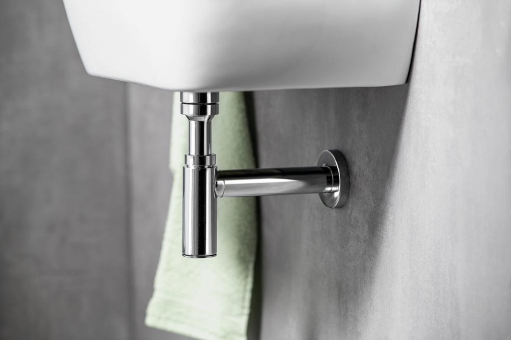 Omp Tea – MINITOTI sifon pro umývátko, 5/4″, odpad 32, chrom 510.135.5.K