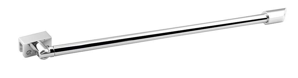 POLYSAN – Rohová vzpěra stěna / sklo, chrom 765-C