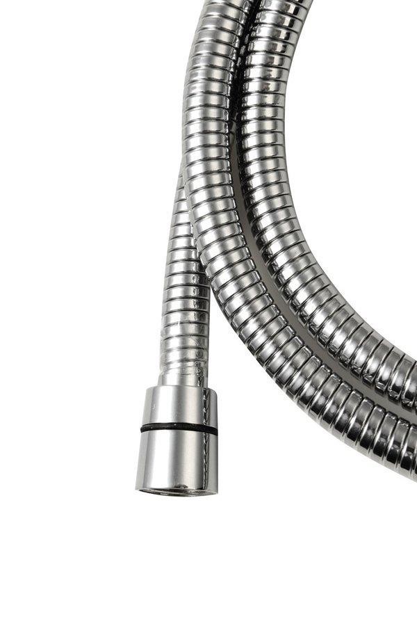 SAPHO – LUX kovová sprchová hadice, roztažitelná 150-180cm, chrom FSACC293