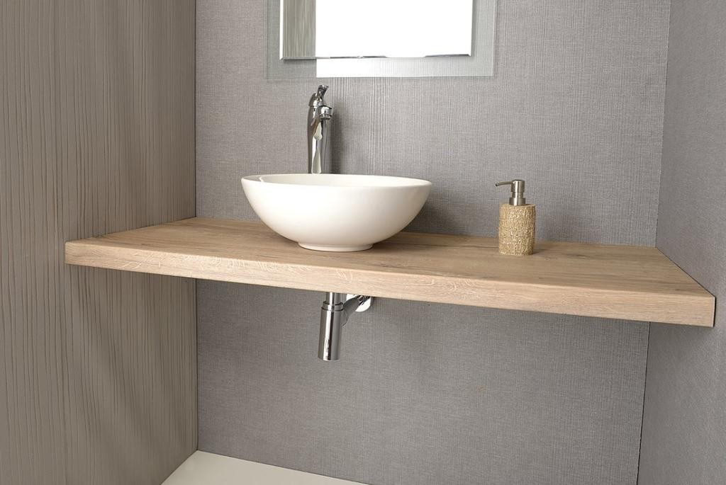 SAPHO – AVICE deska pod umyvadlo 80x50cm, tl.5cm, dub Rover AV084