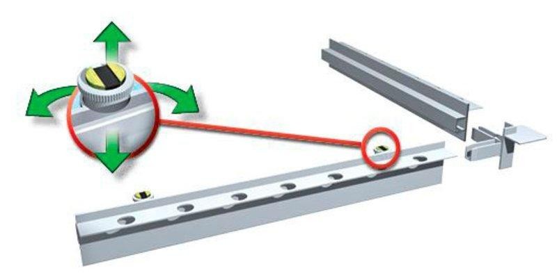 AQUALINE – Magnetická dvířka pod obklady 250×330 PD203