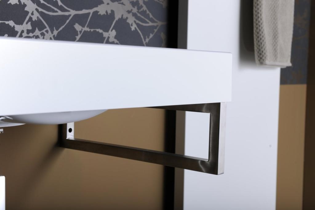 SAPHO – Podpěrná konzole 490x150x30 nerez mat, 1 ks 30384