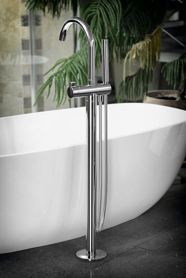 SAPHO – Vanová baterie s připojením do podlahy, chrom R5018