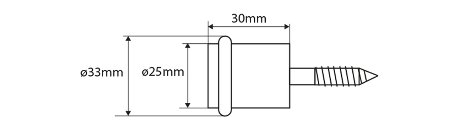 SAPHO – Dveřní doraz na zem 25×30, nerez mat XP003