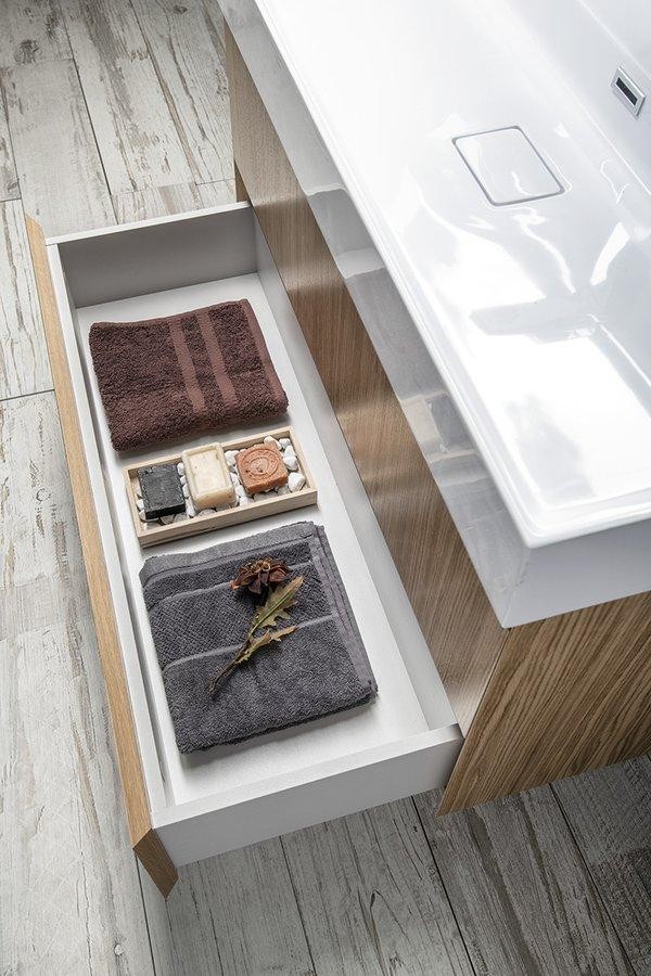 SAPHO – FILENA umyvadlová skříňka 67×51,5x43cm, dub FID1270D