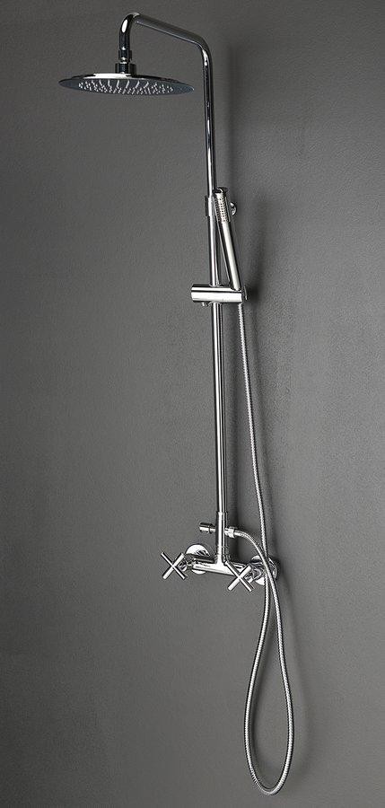 SAPHO – AXIA nástěnná sprchová baterie pro sloup 990E, chrom 586R