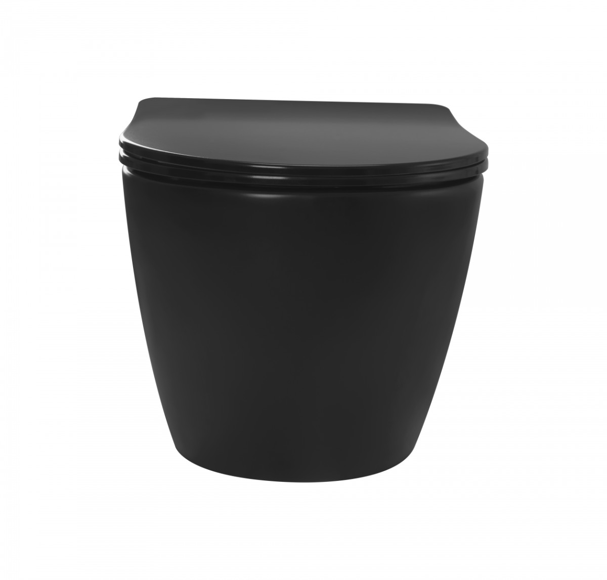 Předstěnový instalační systém s chromovým tlačítkem M1721 + WC REA CARLO MINI RIMLESS ČIERNY MAT + SEDADLO AM102/1120 M1721 MM1